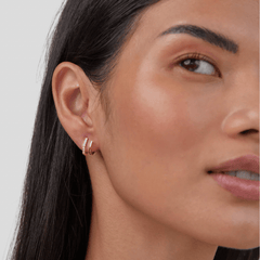 18K Gold & Crystal Claw Earrings - Harry & Olivia Birmingham