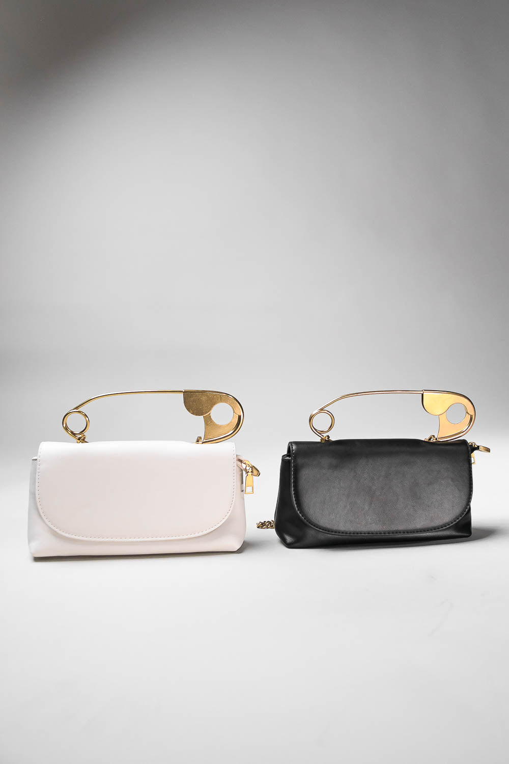 IVORY | Pin Bag with Shoulder Strap