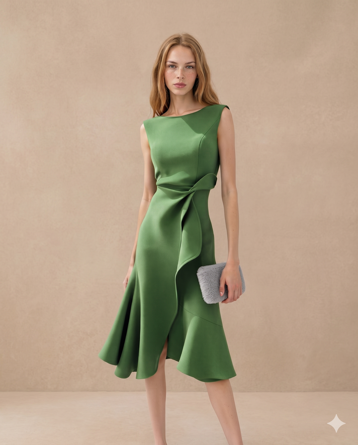 DARLENE™ | Sophisticated Midi Dress
