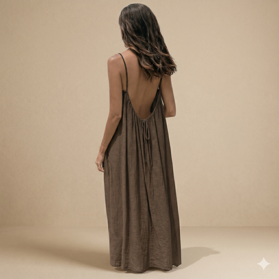 AURORA | Backless Maxi Dress