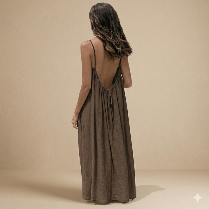 AURORA | Backless Maxi Dress