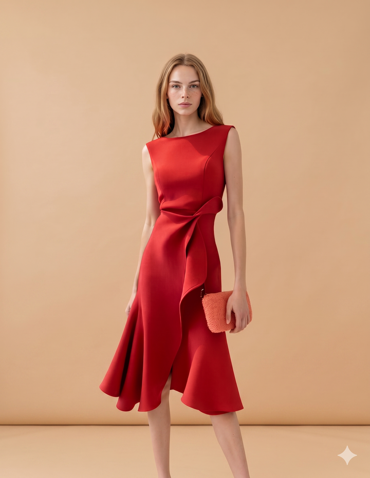 DARLENE™ | Sophisticated Midi Dress