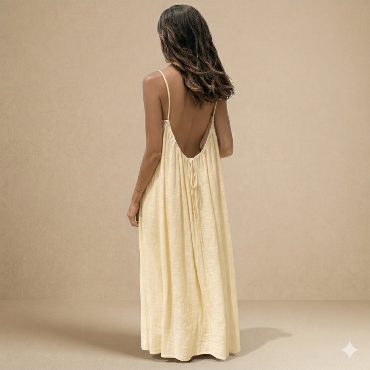 AURORA | Backless Maxi Dress
