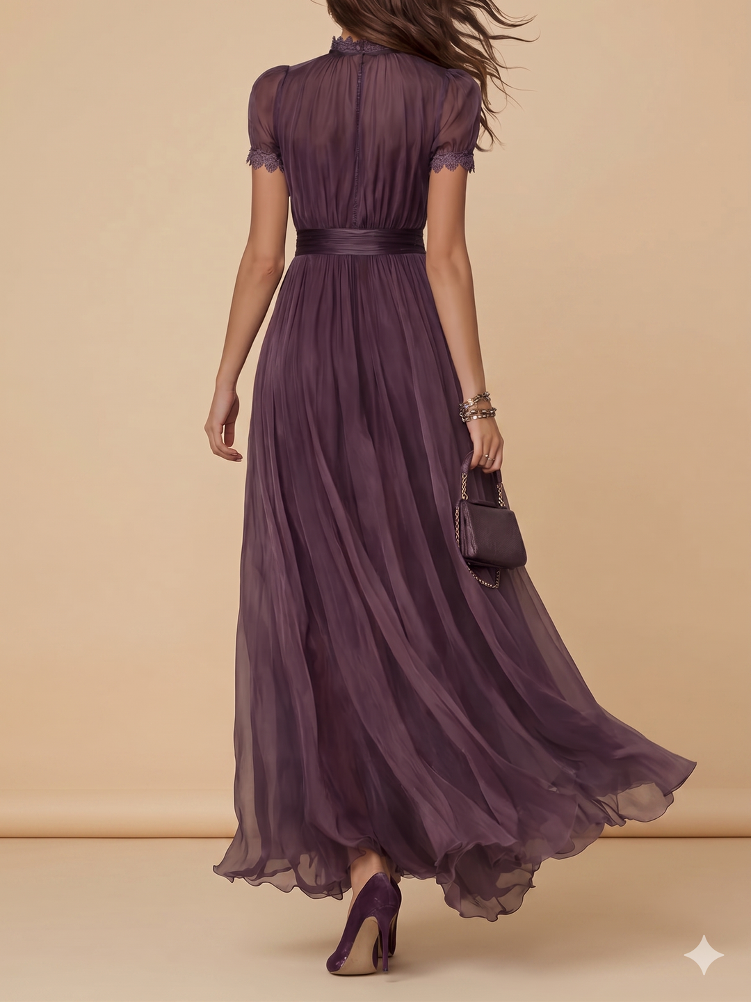 FLAVIA™ | Elegant Chiffon Dress