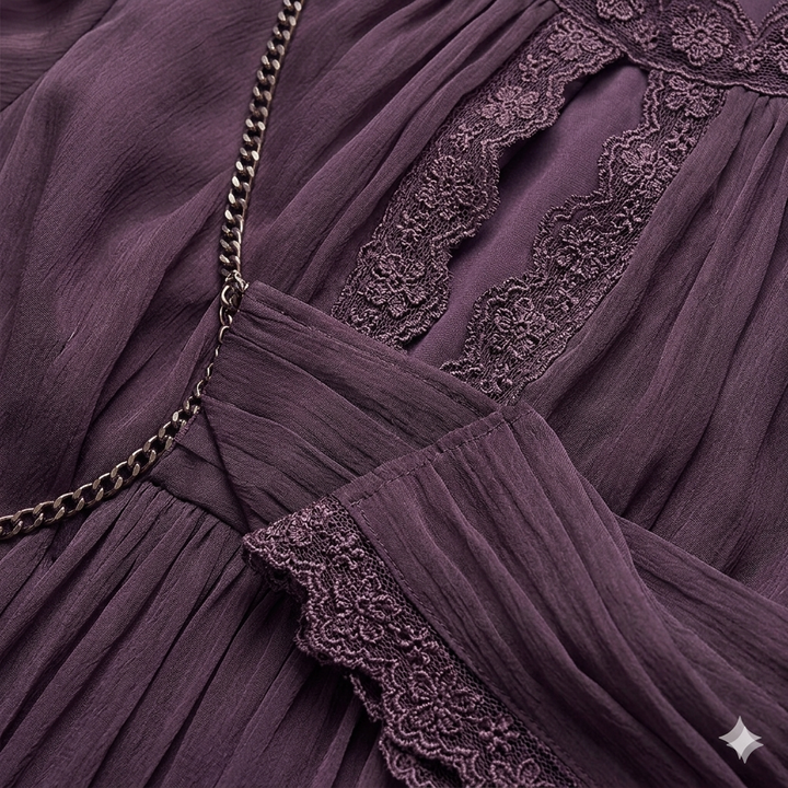 FLAVIA™ | Elegant Chiffon Dress