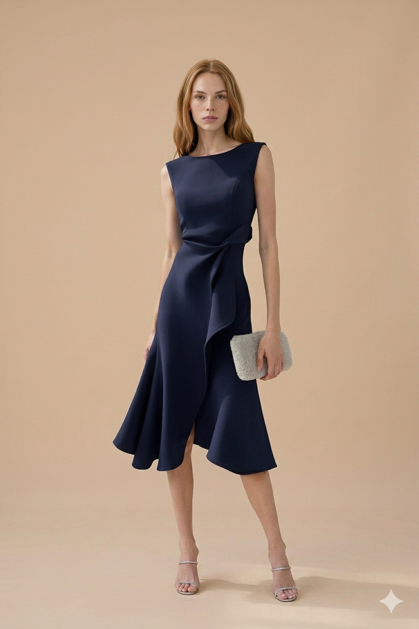 DARLENE™ | Sophisticated Midi Dress