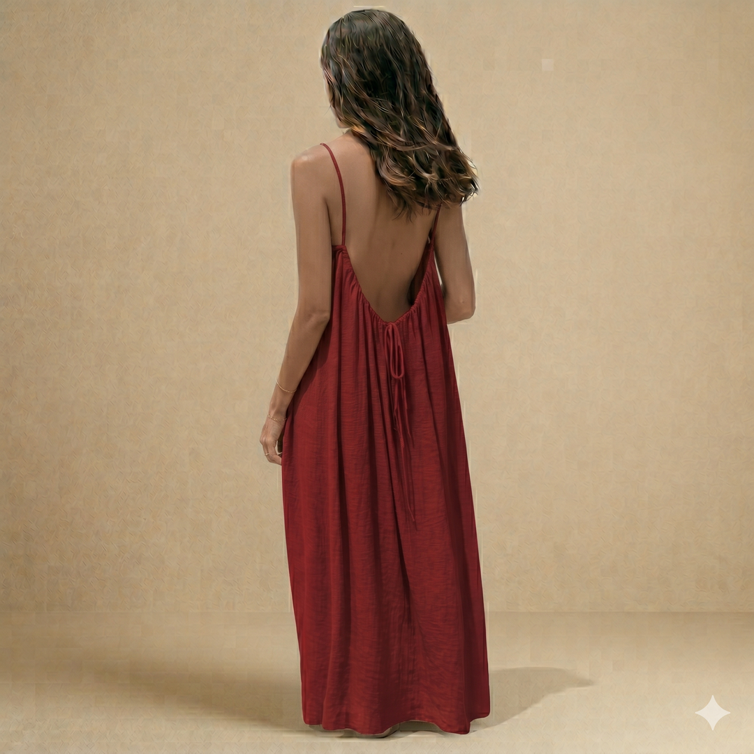 AURORA | Backless Maxi Dress