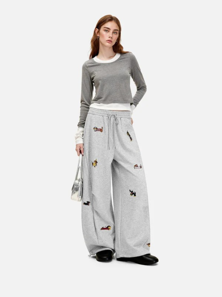 AMALFI | Embroidered Sweatpants