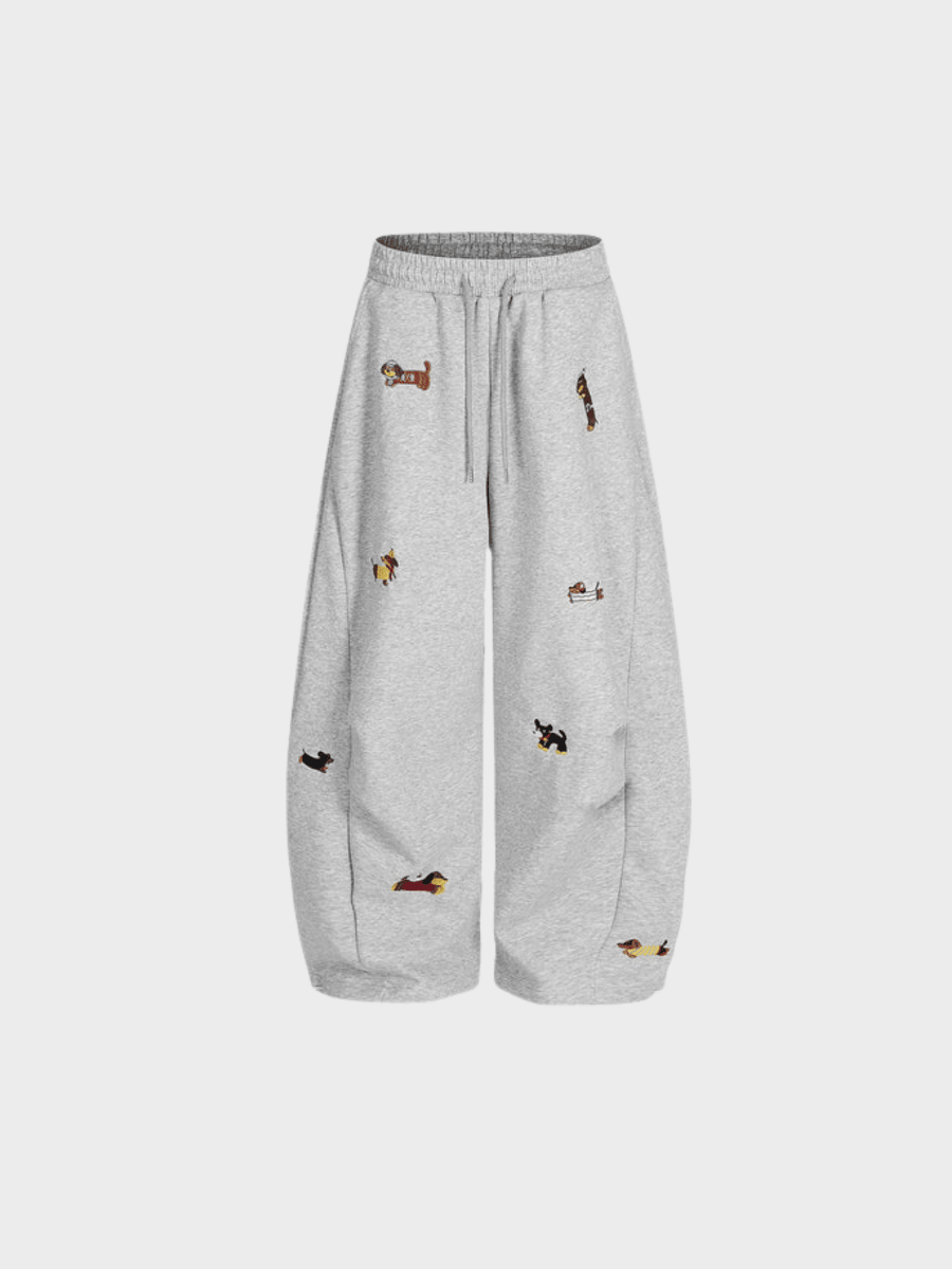 AMALFI | Embroidered Sweatpants - Harry & Olivia Birmingham