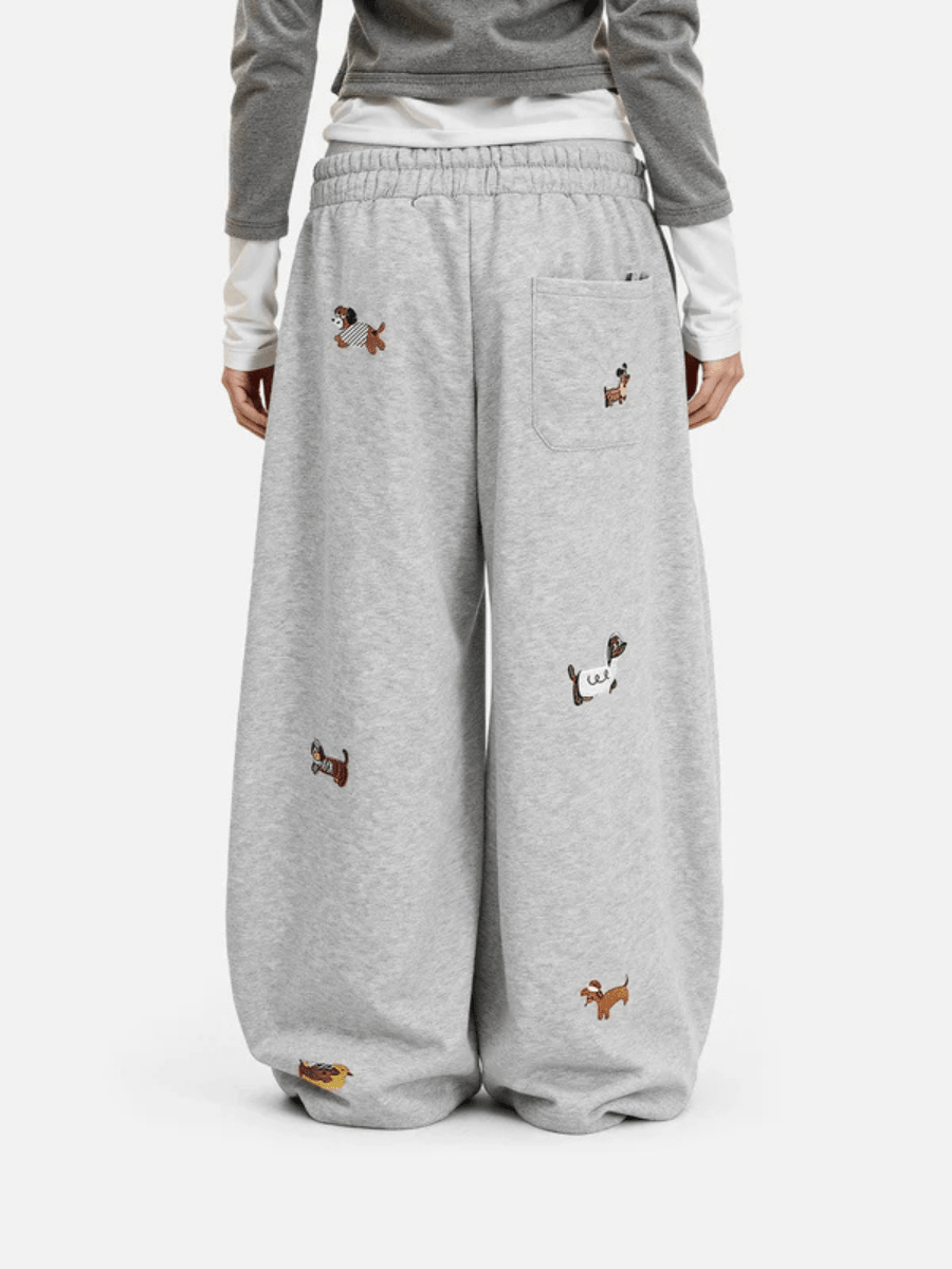 AMALFI | Embroidered Sweatpants - Harry & Olivia Birmingham