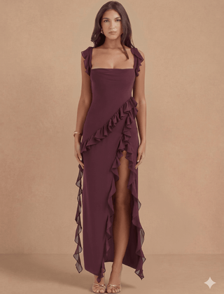 AMIRA | Long Strappy Dress - Harry & Olivia Birmingham