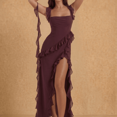 AMIRA | Long Strappy Dress - Harry & Olivia Birmingham