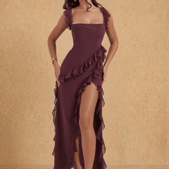 AMIRA | Long Strappy Dress - Harry & Olivia Birmingham