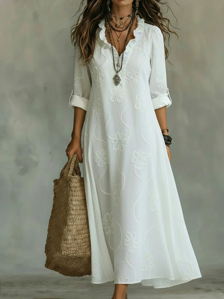 Bobbie - Floral Maxi Dress for Summer Days - Harry & Olivia Birmingham