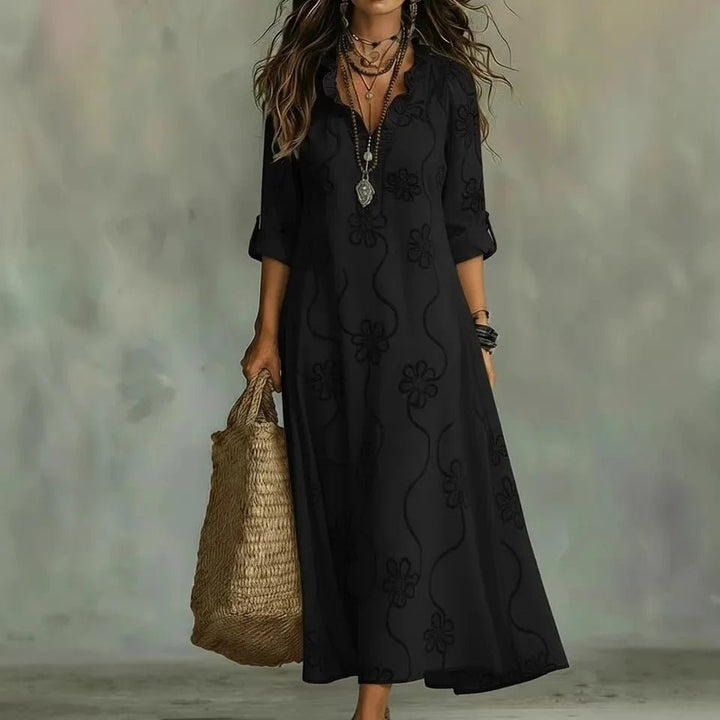 Bobbie - Floral Maxi Dress for Summer Days - Harry & Olivia Birmingham