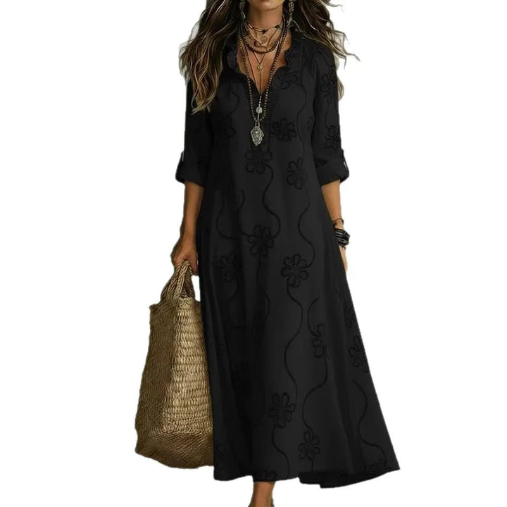 Bobbie - Floral Maxi Dress for Summer Days - Harry & Olivia Birmingham