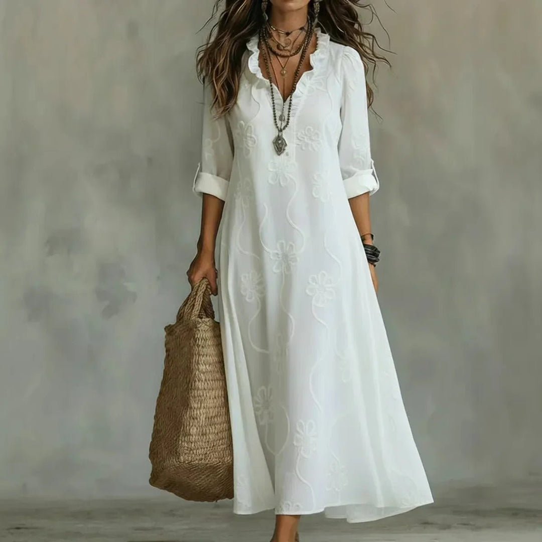 Bobbie - Floral Maxi Dress for Summer Days - Harry & Olivia Birmingham