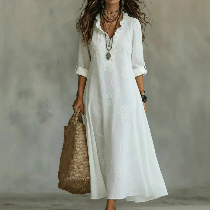 Bobbie - Floral Maxi Dress for Summer Days - Harry & Olivia Birmingham
