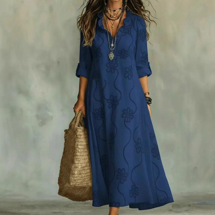 Bobbie - Floral Maxi Dress for Summer Days - Harry & Olivia Birmingham
