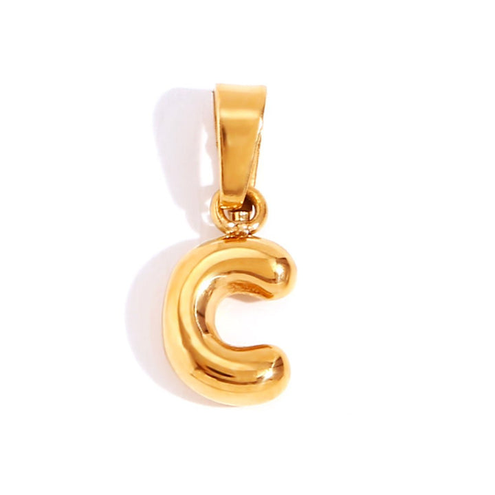 Bubble Letter Necklace - Harry & Olivia Birmingham