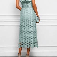 Céline | Elegant Midi Dress - Harry & Olivia Birmingham