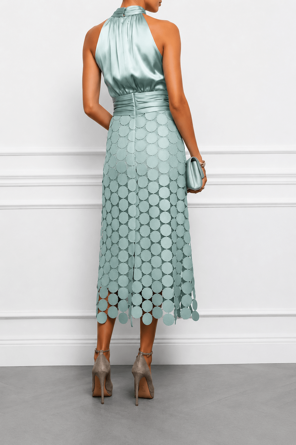 Céline | Elegant Midi Dress - Harry & Olivia Birmingham