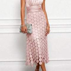 Céline | Elegant Midi Dress - Harry & Olivia Birmingham