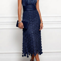 Céline | Elegant Midi Dress - Harry & Olivia Birmingham