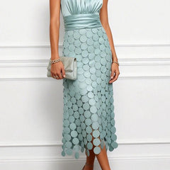 Céline | Elegant Midi Dress - Harry & Olivia Birmingham