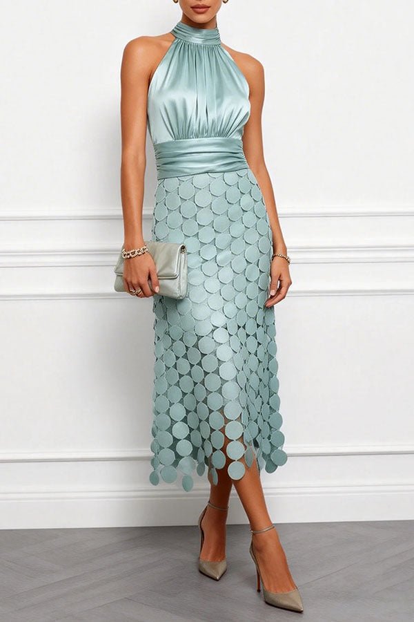 Céline | Elegant Midi Dress - Harry & Olivia Birmingham
