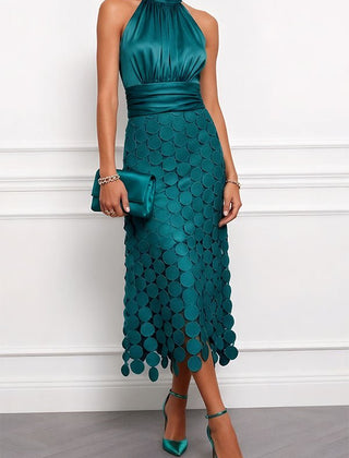 Céline | Elegant Midi Dress - Harry & Olivia Birmingham