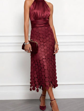 Céline | Elegant Midi Dress - Harry & Olivia Birmingham