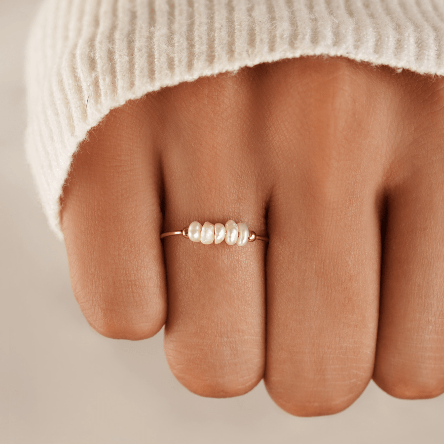 Classic Freshwater Pearl Ring - Harry & Olivia Birmingham