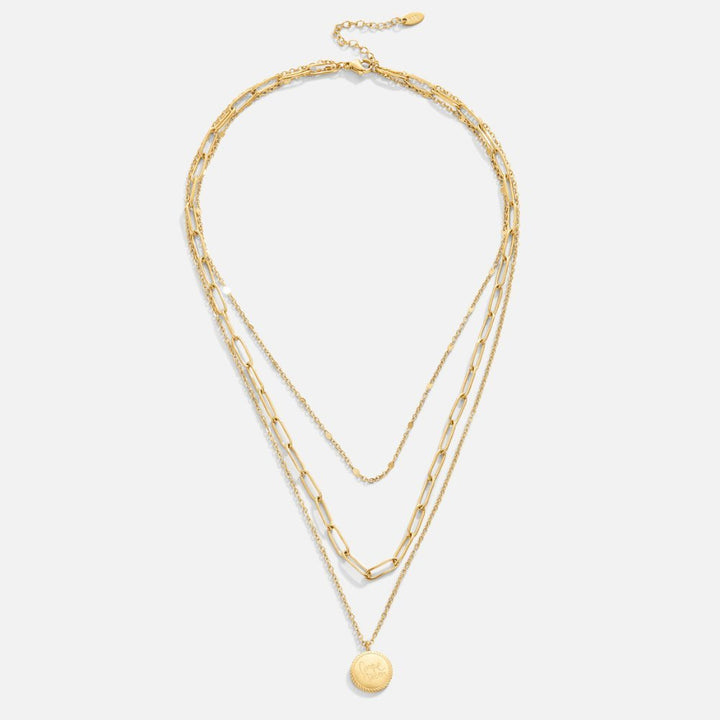Geya Coin Layered Necklace - Harry & Olivia Birmingham