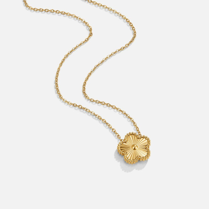 Golden Clover Necklace - Harry & Olivia Birmingham