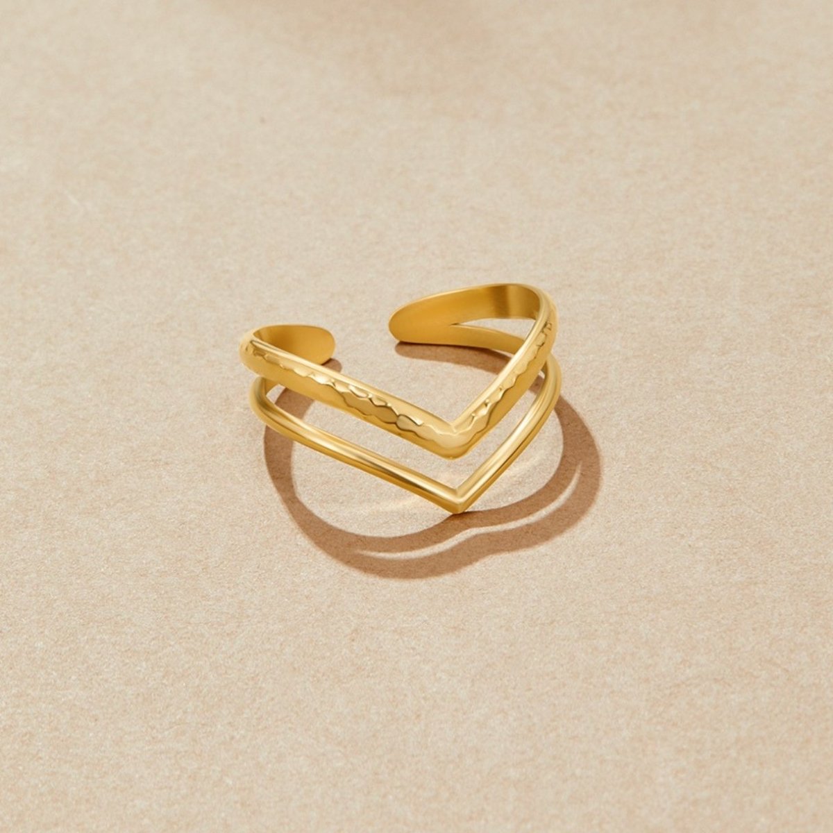 Harper Layered Wrap Ring - Harry & Olivia Birmingham