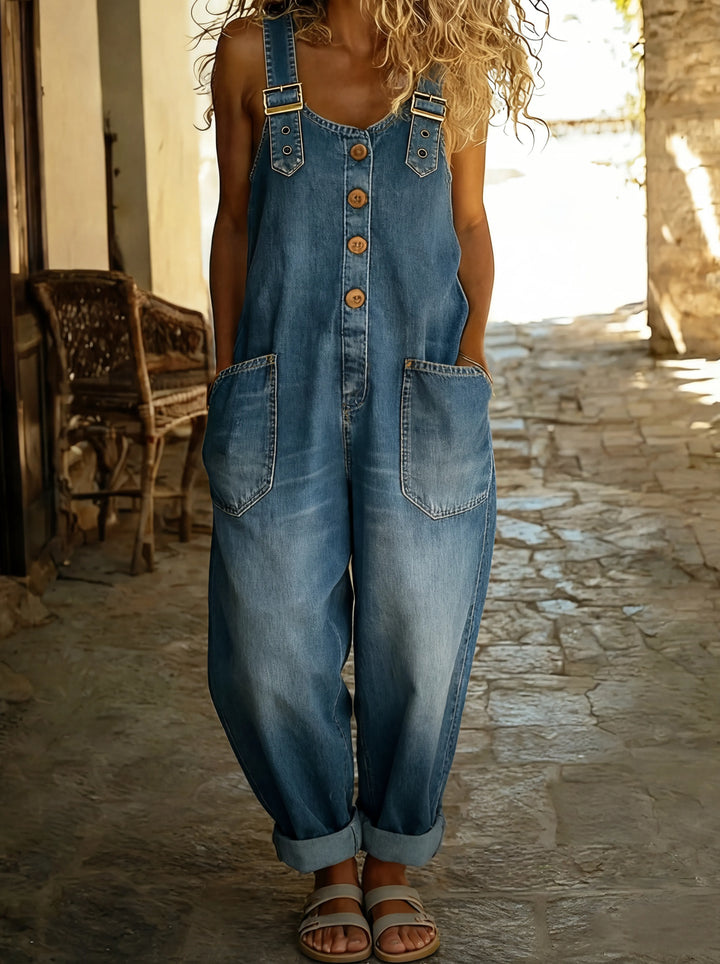JUUL | Denim Jumpsuit