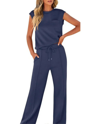 KAIYA™ – Casual Summer Lounge Co-Ord - Harry & Olivia Birmingham
