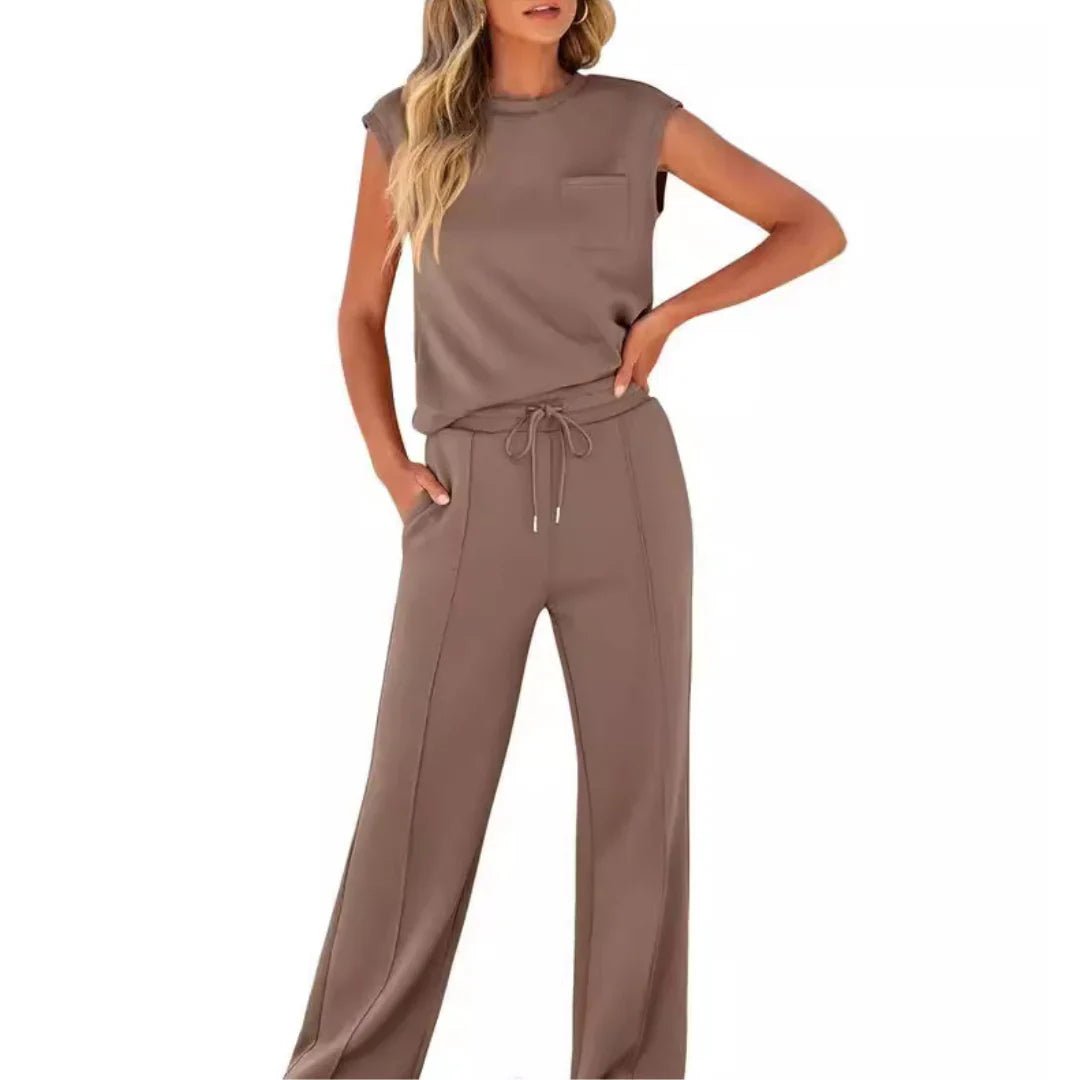 KAIYA™ – Casual Summer Lounge Co-Ord - Harry & Olivia Birmingham