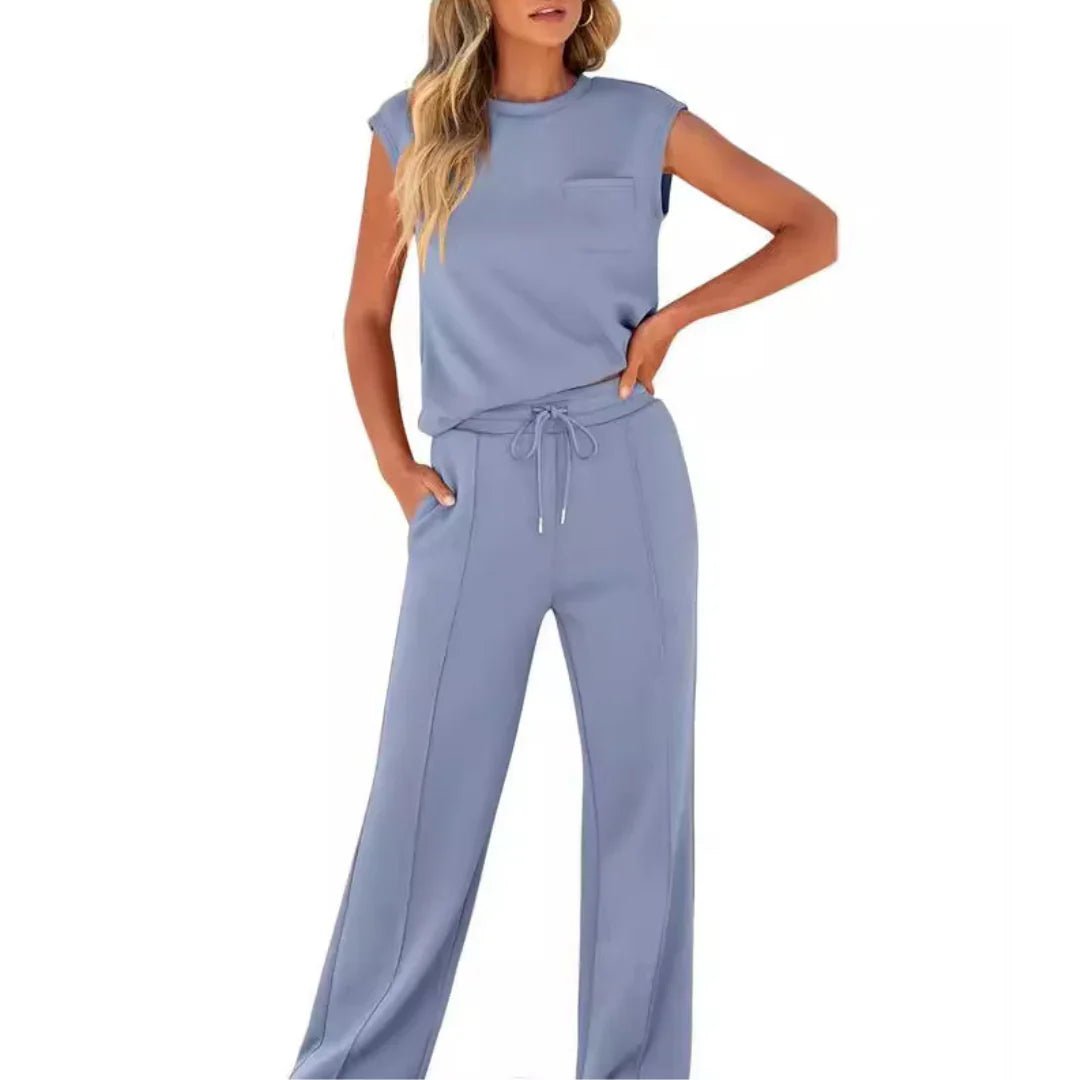 KAIYA™ – Casual Summer Lounge Co-Ord - Harry & Olivia Birmingham
