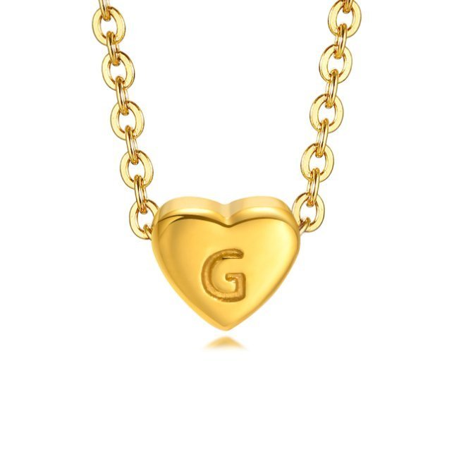 Letter Heart Bracelet - Harry & Olivia Birmingham