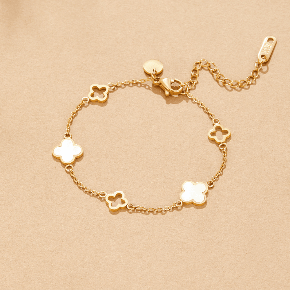 Lucia Clover Bracelet - Harry & Olivia Birmingham