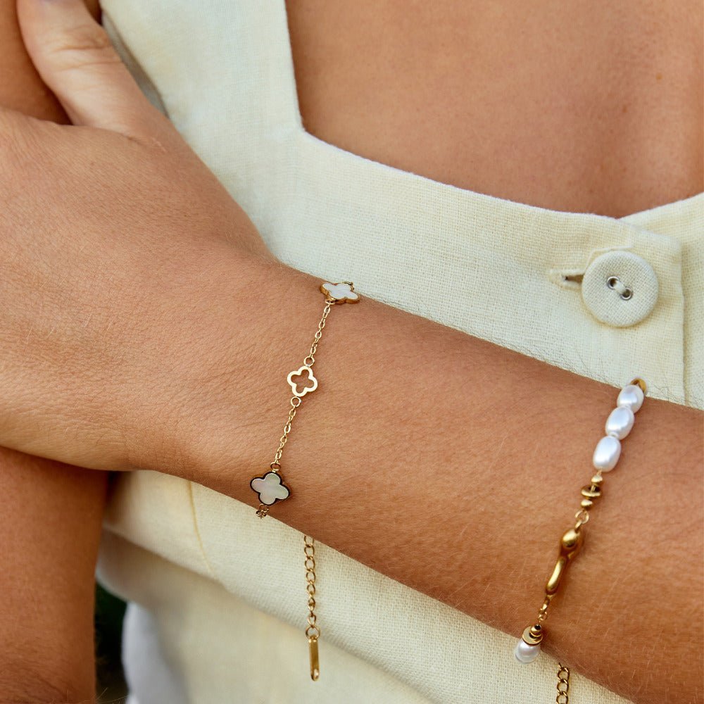 Lucia Clover Bracelet - Harry & Olivia Birmingham