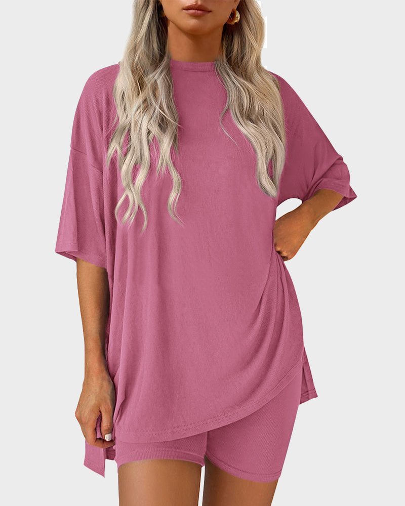 LUNA | Casual 2-Piece Loungewear Set - Harry & Olivia Birmingham