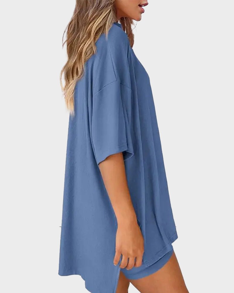 LUNA | Casual 2-Piece Loungewear Set - Harry & Olivia Birmingham