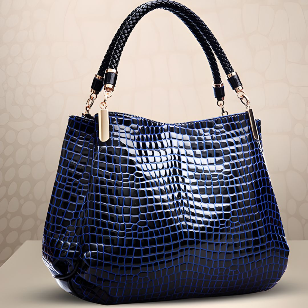 Lusso Milano - Crocodile Shoulder Bag - Harry & Olivia Birmingham