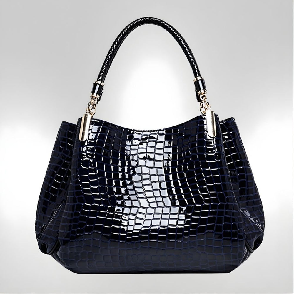 Lusso Milano - Crocodile Shoulder Bag - Harry & Olivia Birmingham