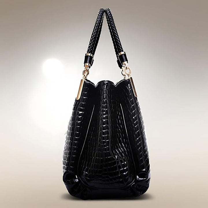 Lusso Milano - Crocodile Shoulder Bag - Harry & Olivia Birmingham