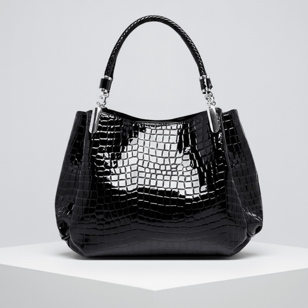 Lusso Milano - Crocodile Shoulder Bag - Harry & Olivia Birmingham