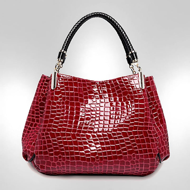 Lusso Milano - Crocodile Shoulder Bag - Harry & Olivia Birmingham